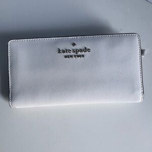 Kate Spade White Bifold Wallet